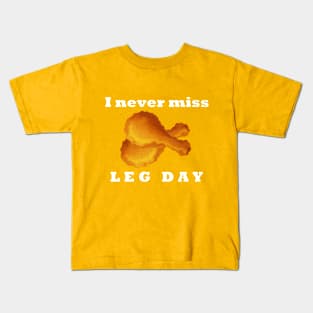 Leg Day Kids T-Shirt